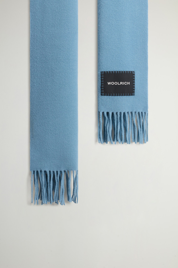 Écharpe en pure laine vierge Bleu photo 2 | Woolrich