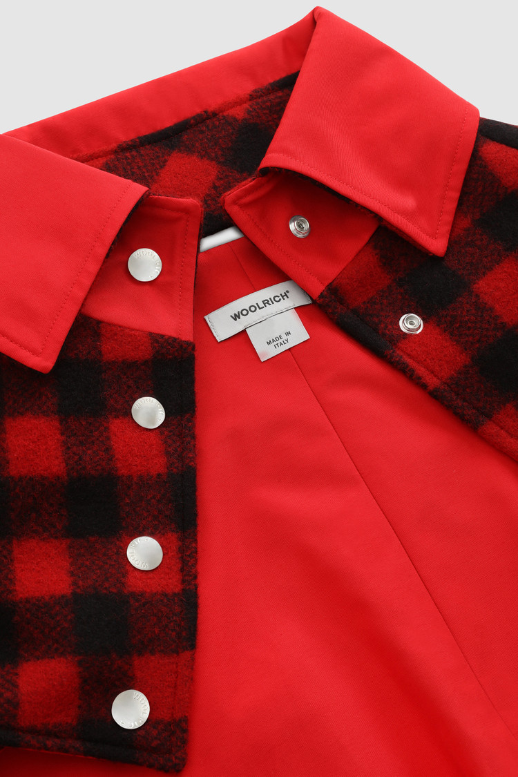 Temellini / Woolrich large dog Buffalo Check Overshirt