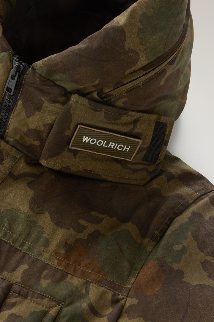 Mitchell Arctic Parka Evolution in Ripstop Cotton Green photo 4 | Woolrich