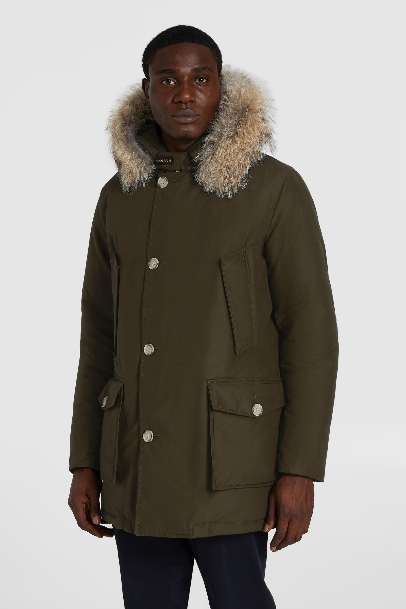 Arctic Parka met afneembaar bont