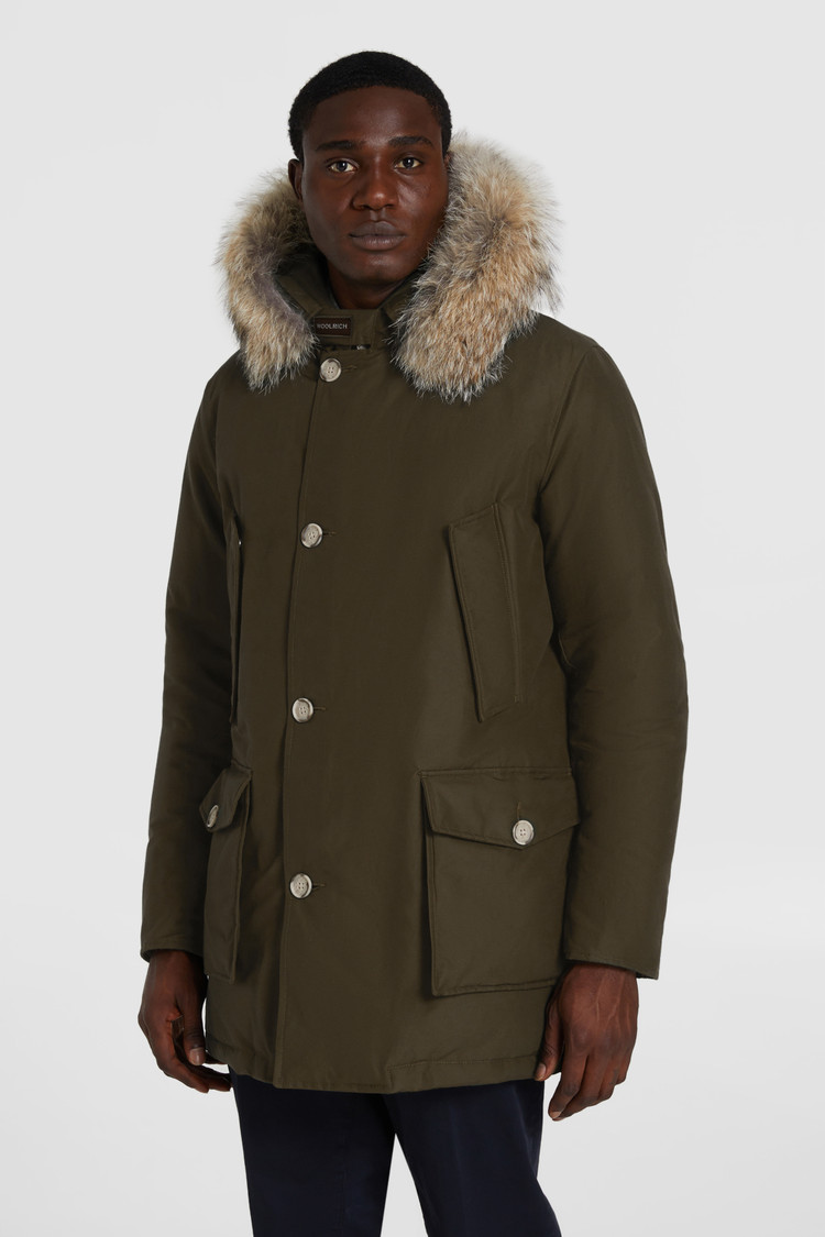 Arctic Parka met afneembaar bont