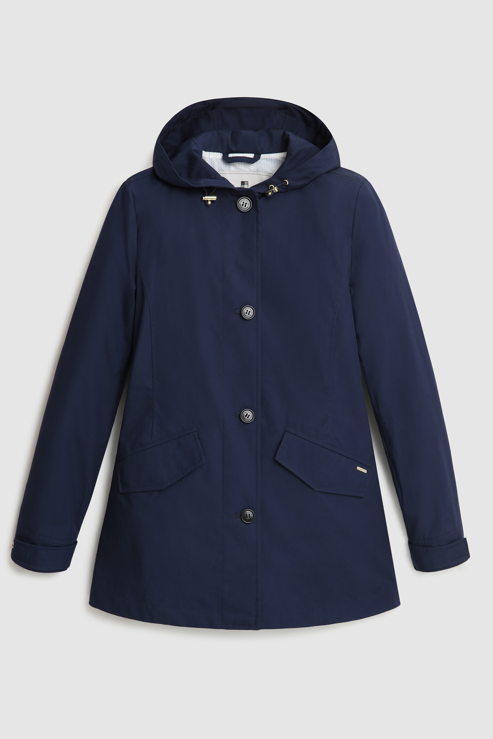 Jessamine Parka in Triple-Layer Cotton Blue photo 7 | Woolrich