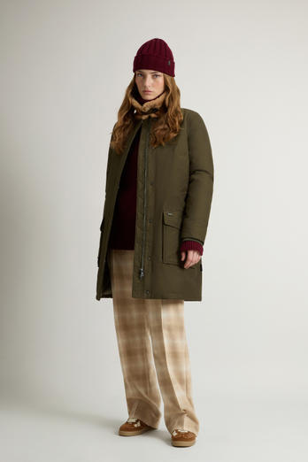 Upstate Parka in Ramar Cloth Green | Woolrich