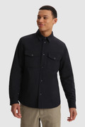 Travel Overshirt in Cool Wool Blend