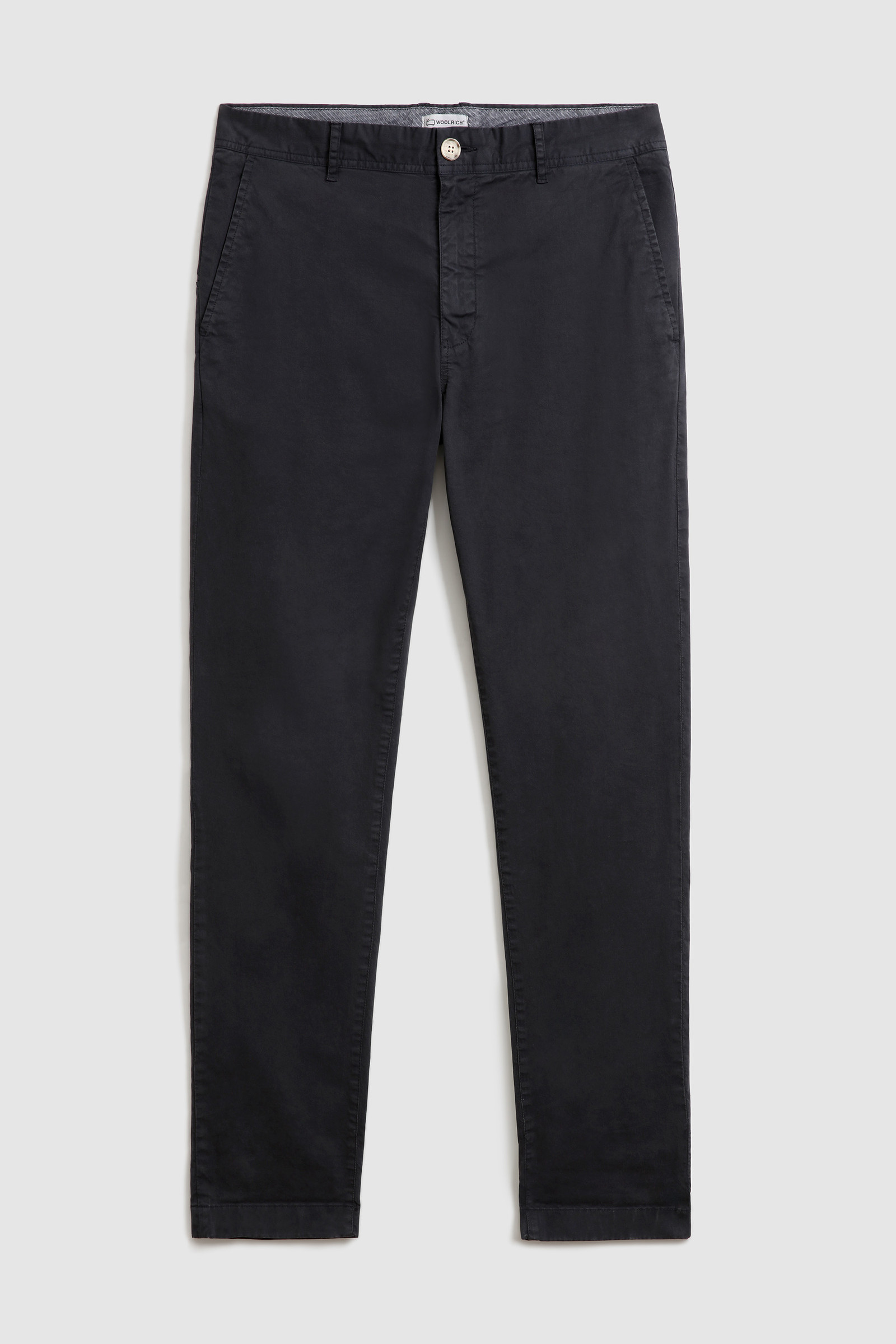 Garment-dyed Chino pant Blue photo 4 | Woolrich