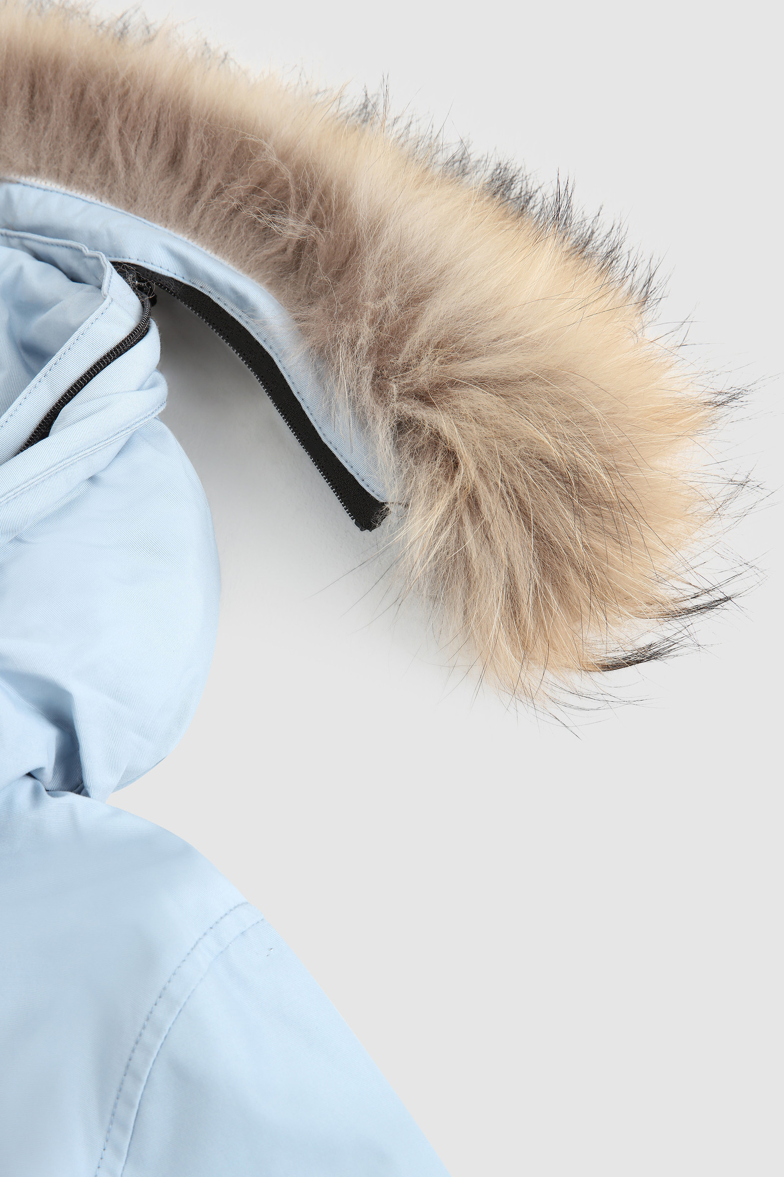 Boys' Arctic Parka with Detachable Fur Blue photo 4 | Woolrich