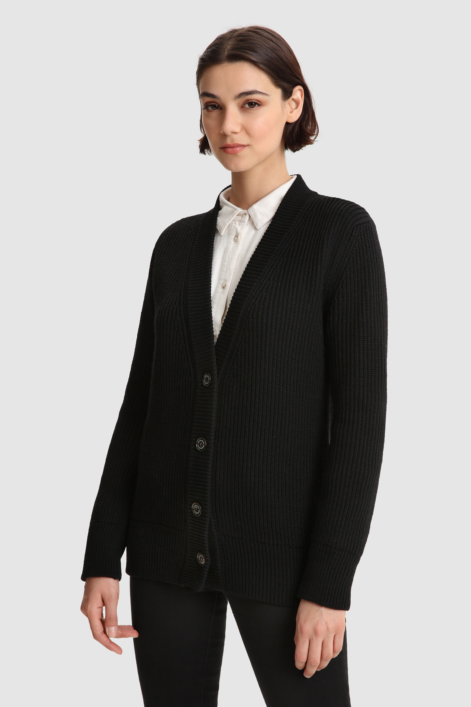 Virgin merino wool Cardigan