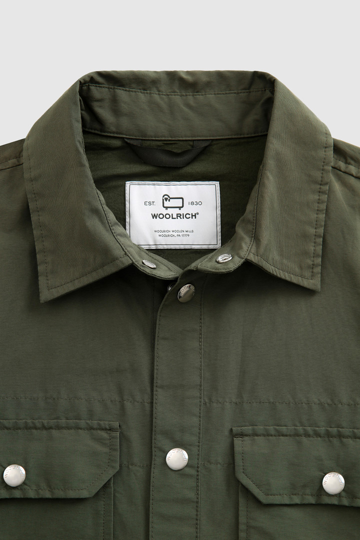 Overshirt Cruiser aus Bio-Ramar Grün photo 5 | Woolrich