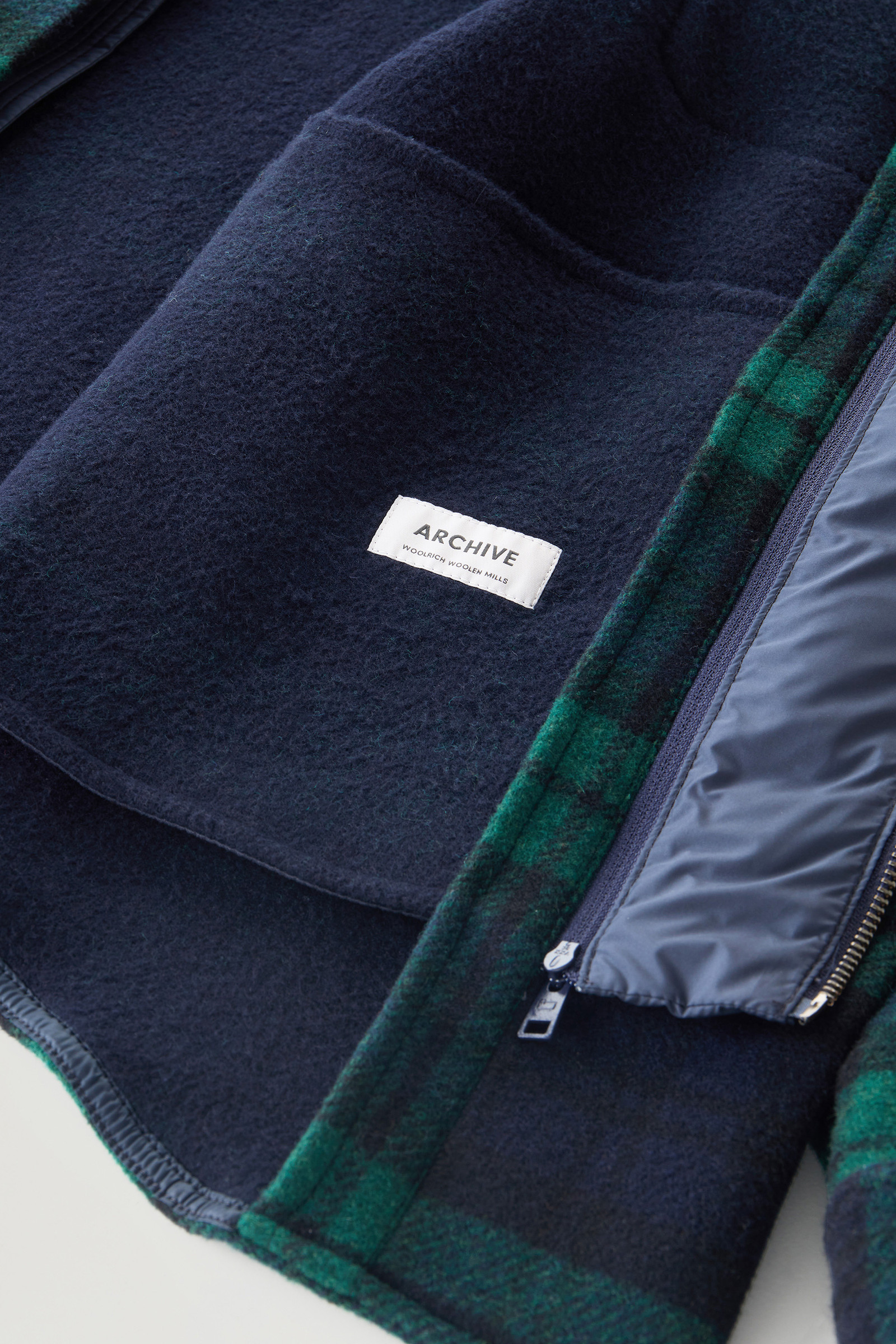 Overshirt with Detachable Padded Bib and Hood Black photo 12 | Woolrich