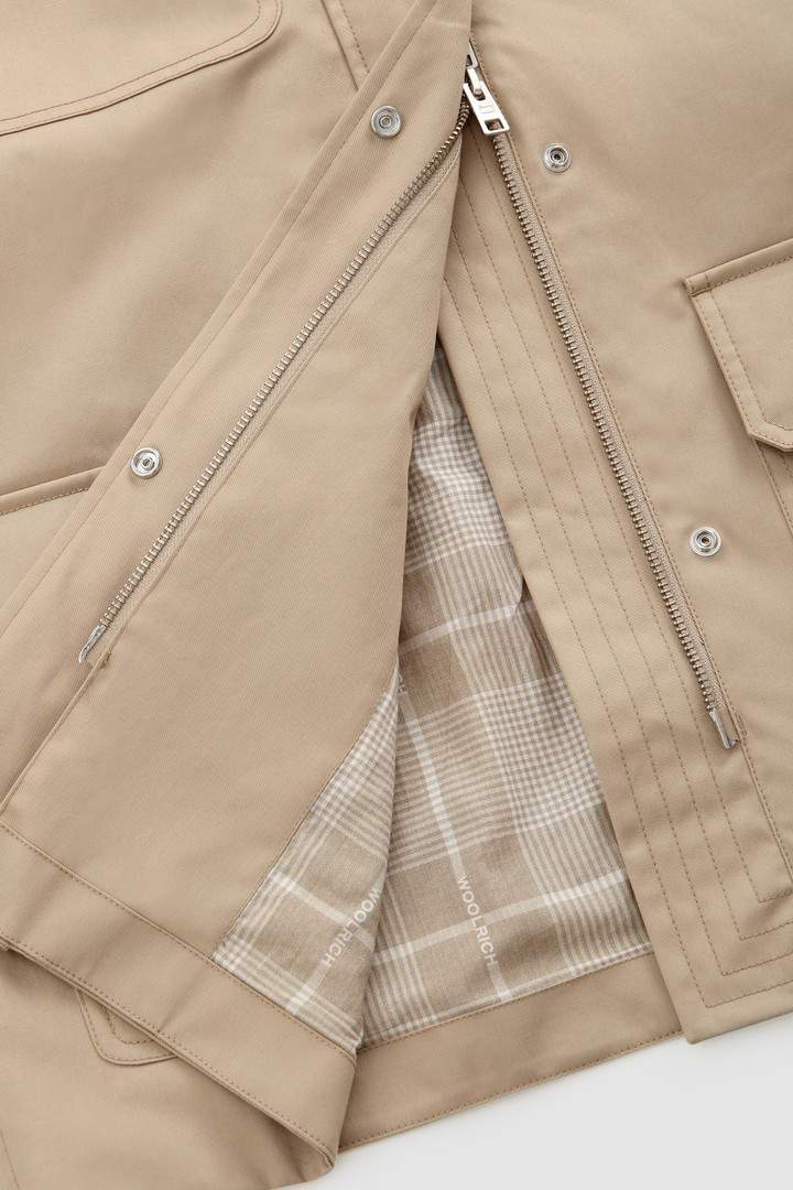 Havice Field Ultralight Jacket with Hidden Hood Beige photo 10 | Woolrich