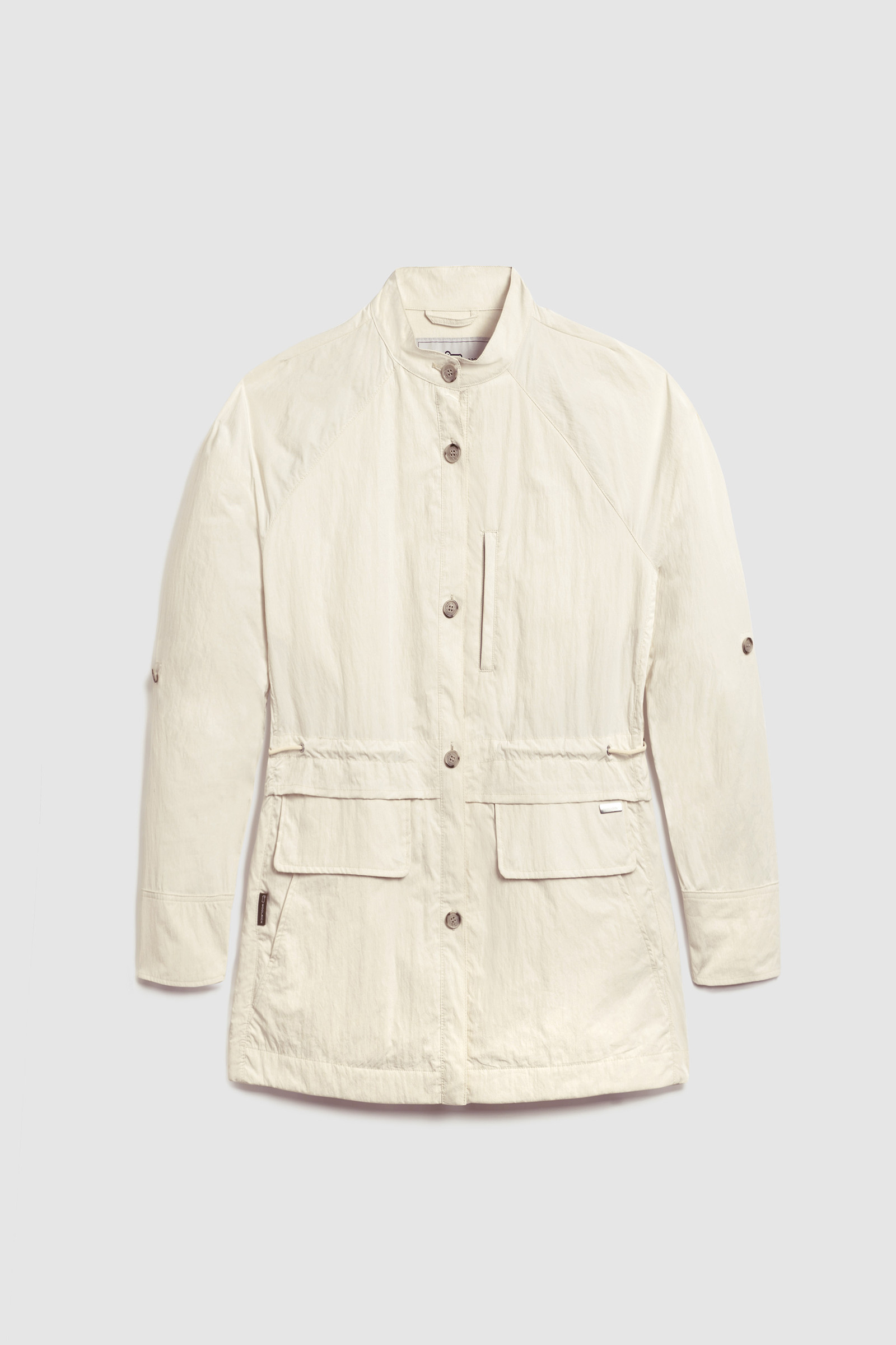Ultraleichte Feldjacke Briar mit Kordelzug Weiß | Woolrich