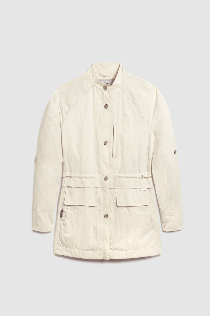 Ultraleichte Feldjacke Briar mit Kordelzug Weiß | Woolrich