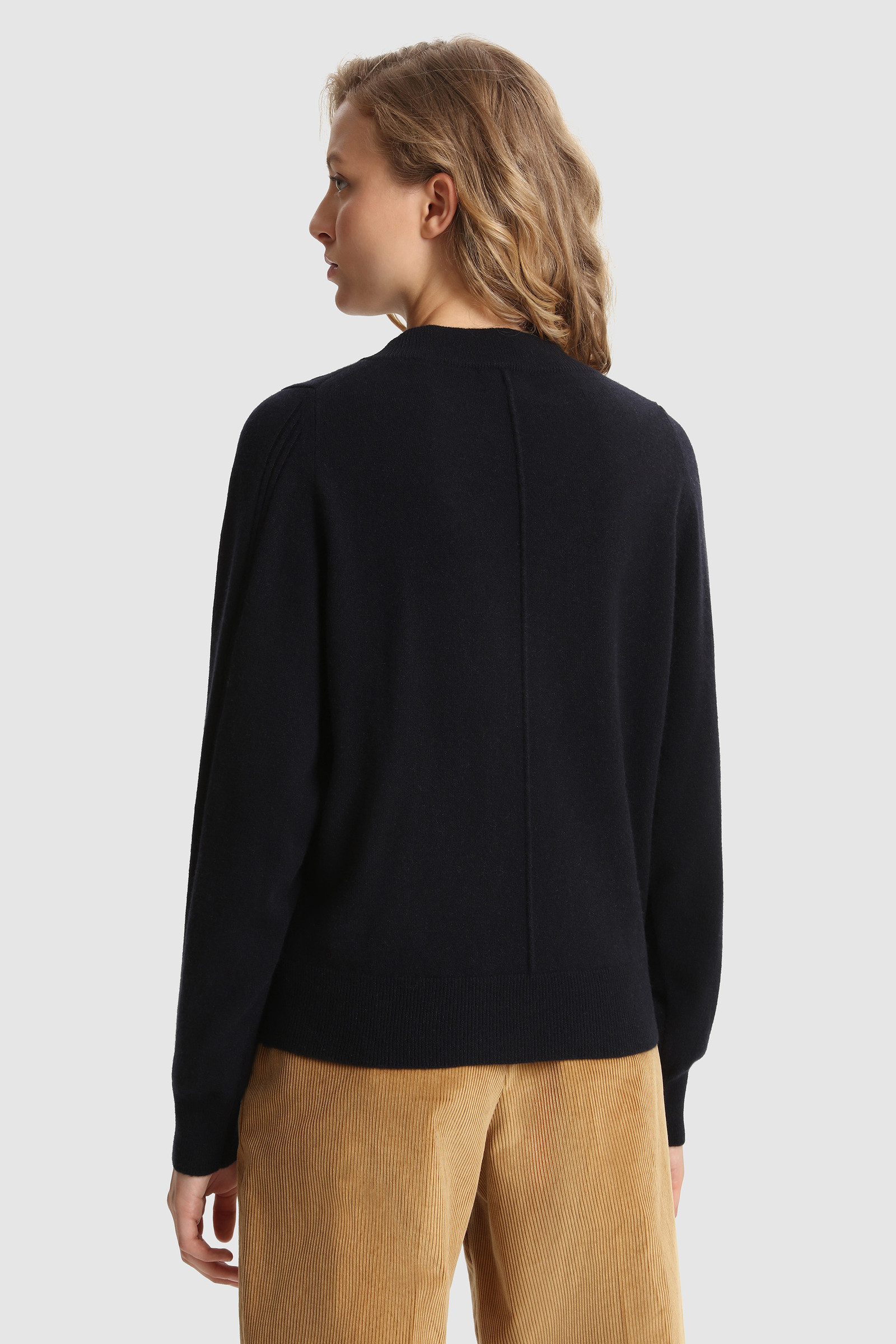 Cashmere Crewneck Sweater Blue photo 4 | Woolrich