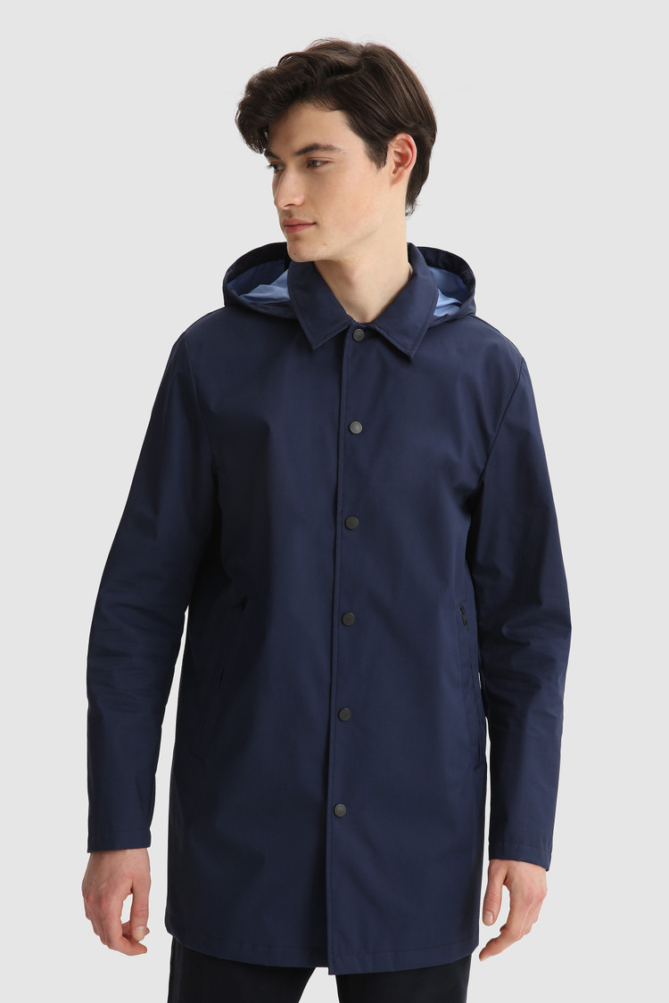 Triple-layer cotton car coat