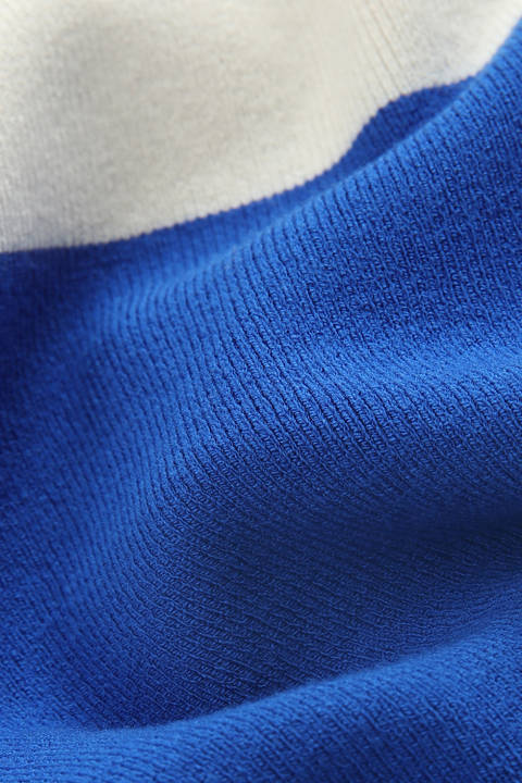 Long Knitted Dress Blue photo 2 | Woolrich