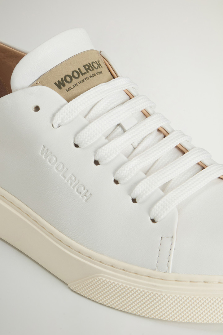 Zapatillas Cloud Court de napa Blanco photo 5 | Woolrich