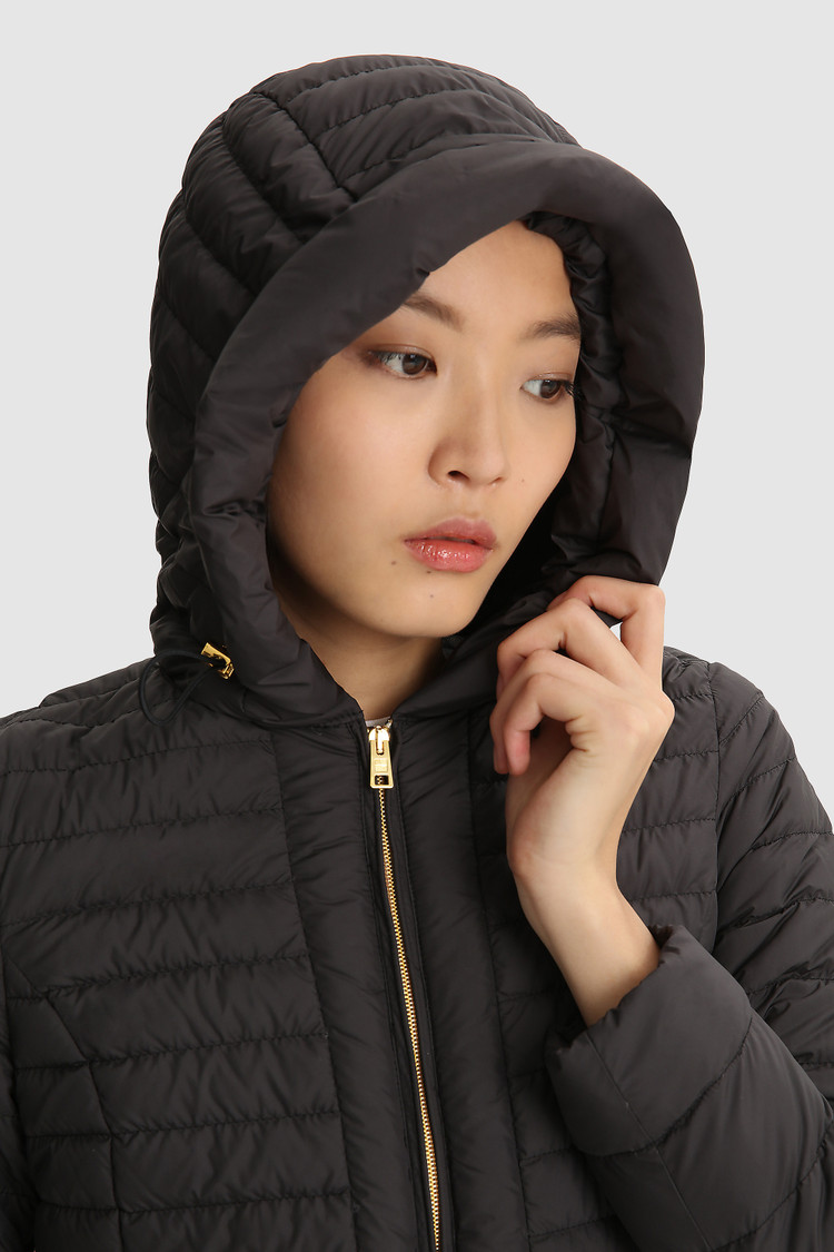 Hibiscus hooded jacket