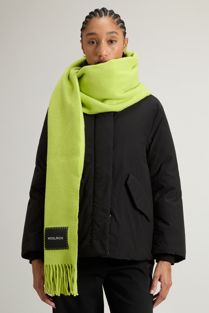 Pure Virgin Wool Scarf Yellow photo 5 | Woolrich