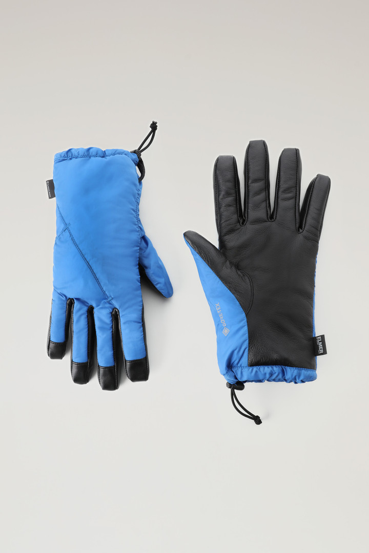 GORE-TEX Tech Glove with Drawcord- Elmer / Woolrich Blue photo 1 | Woolrich