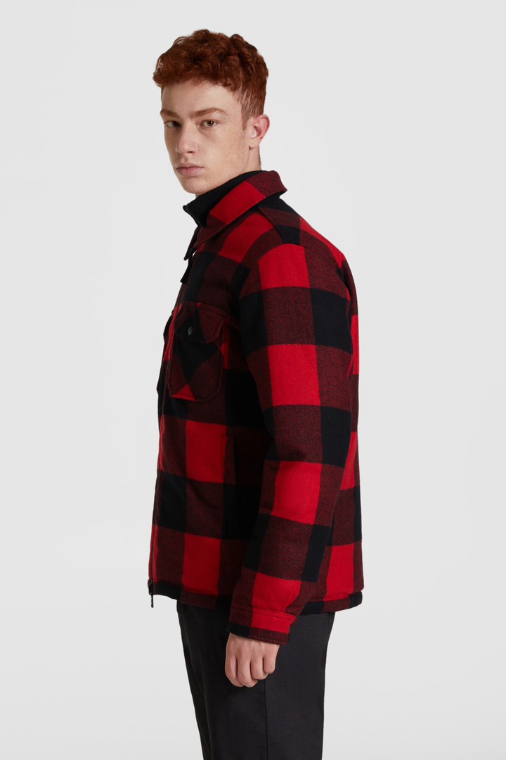 Camicia imbottita reversibile