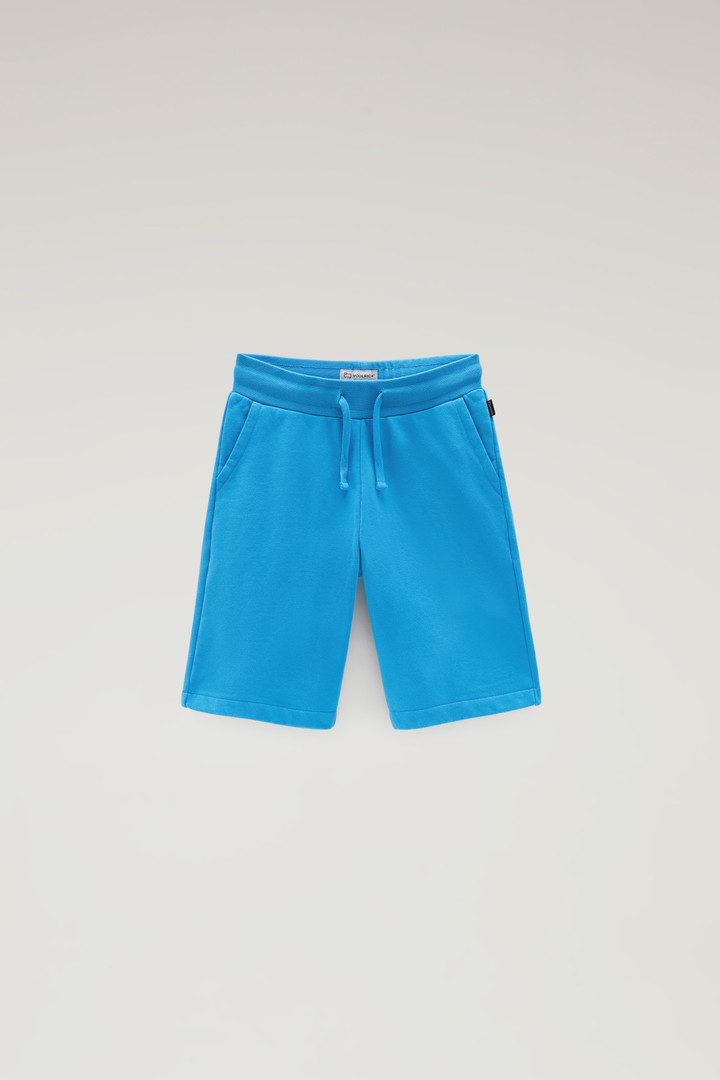 Pantaloncini da bambino in puro cotone Blu photo 1 | Woolrich