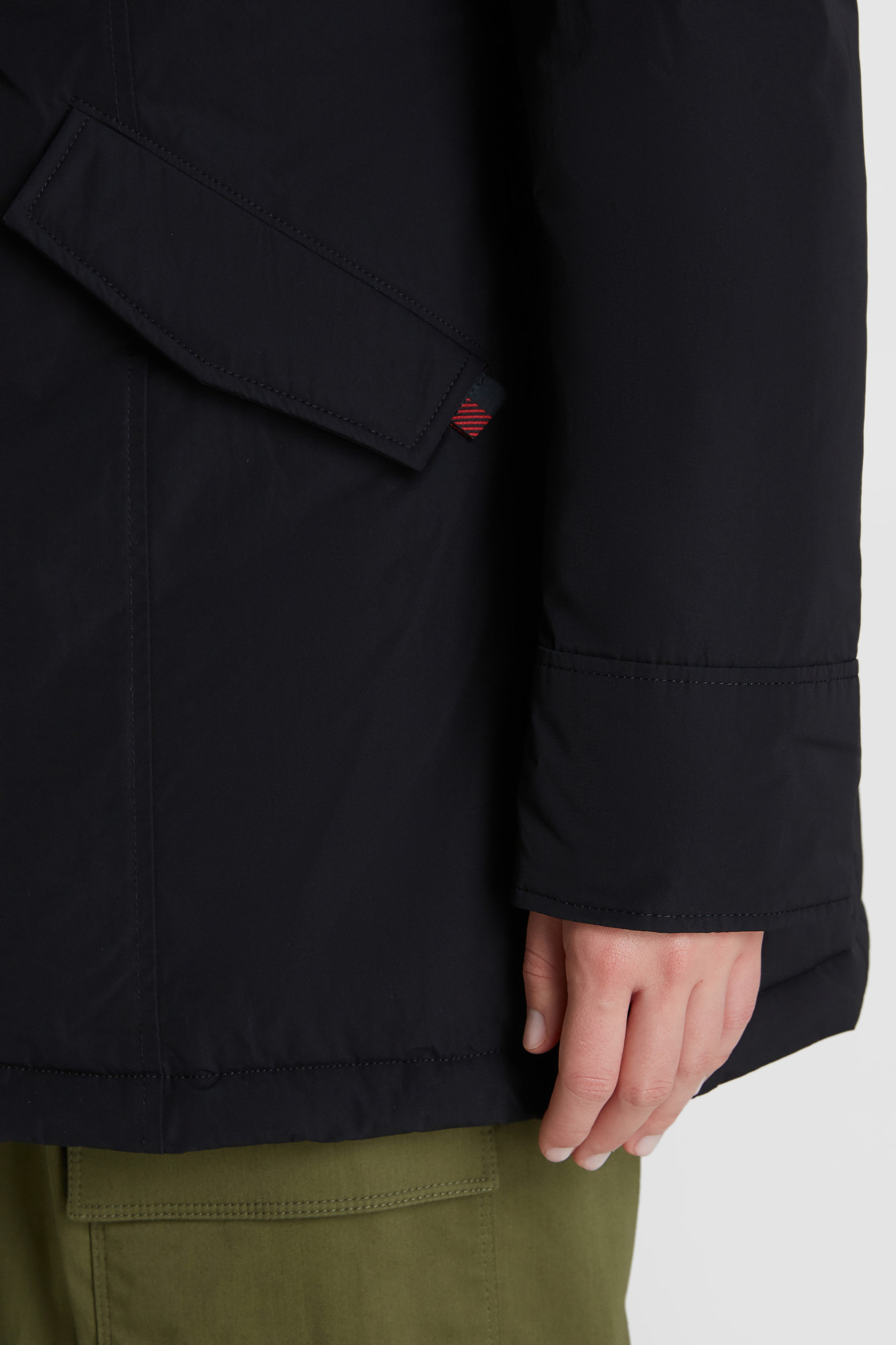 Parka Arctic Luxury en fourrure de chien viverrin