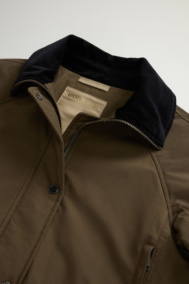Ramar Cloth Jacket with Corduroy Collar Green photo 6 | Woolrich