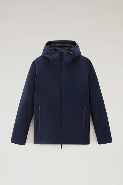 Pacific Jacket in Tech Softshell Blue photo 2 | Woolrich