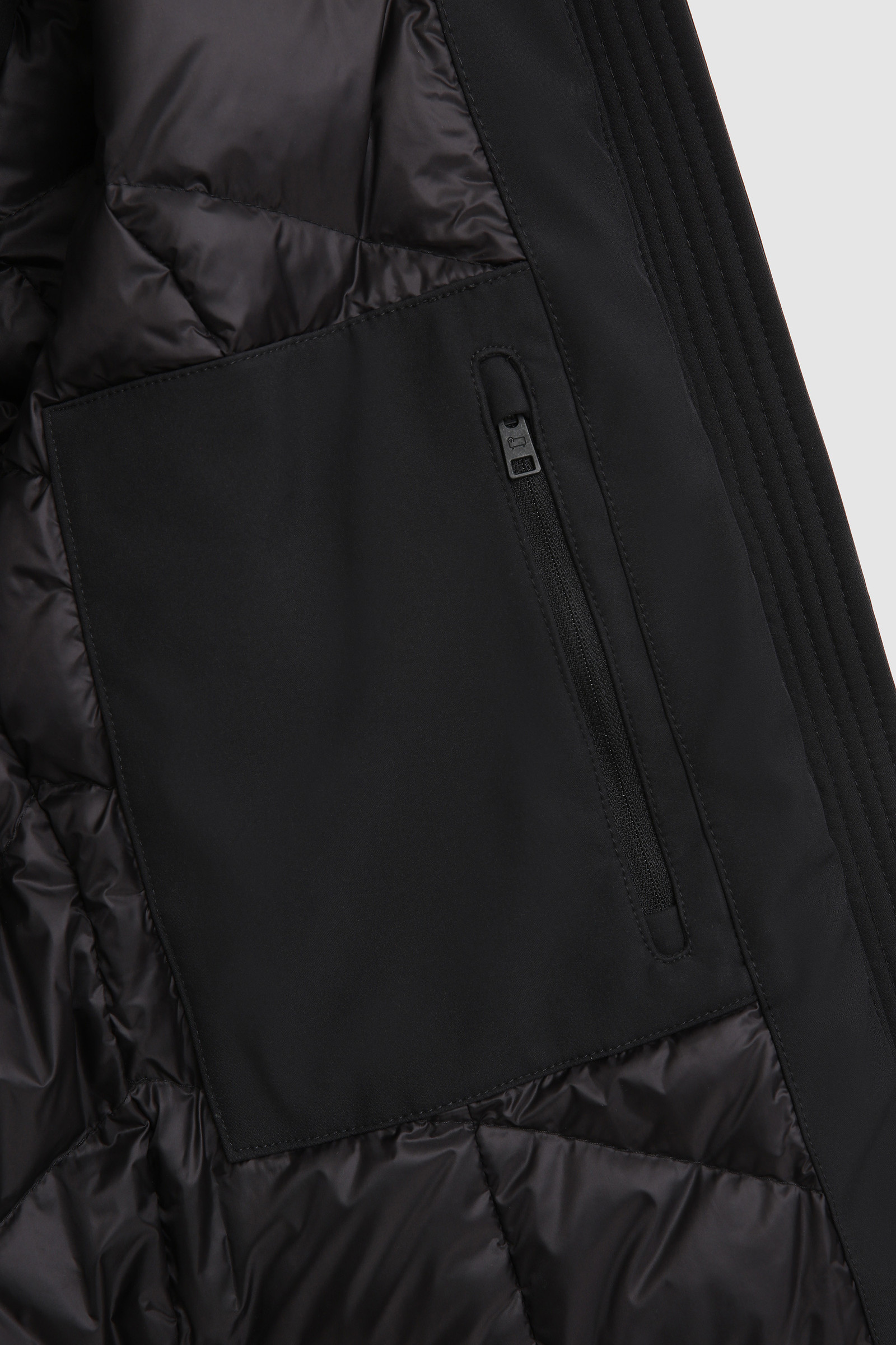 Firth Parka en Softshell Noir photo 9 | Woolrich