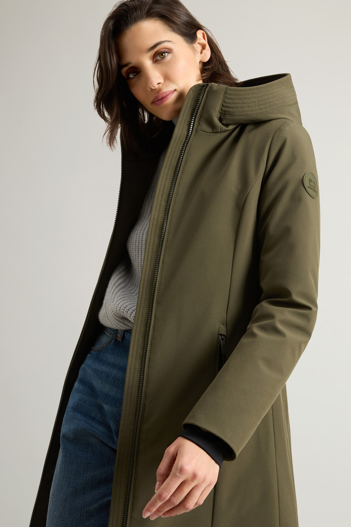 Firth Parka en Tech Softshell Vert photo 4 | Woolrich