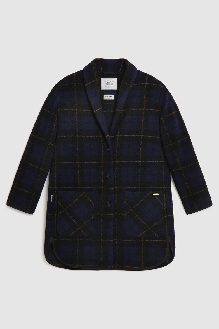 Gentry Coat in virgin wool blend