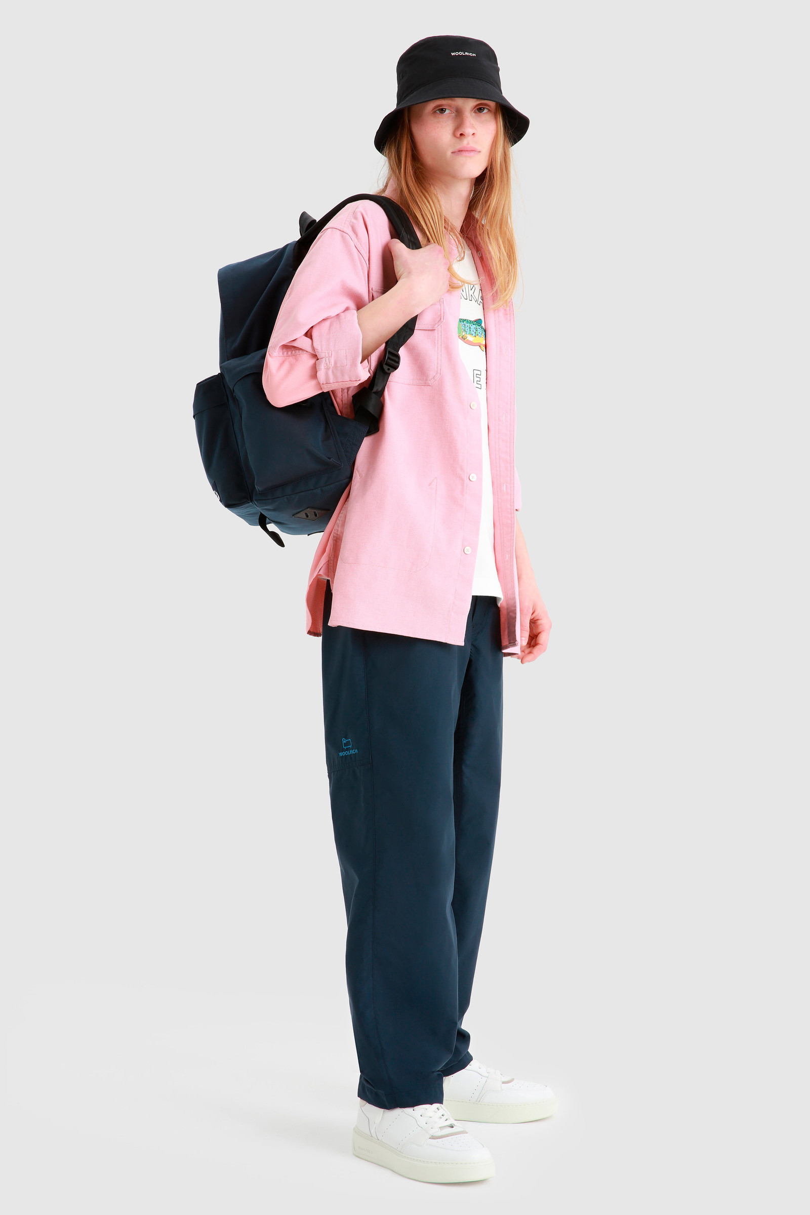 Brook Line Pant Blue photo 2 | Woolrich