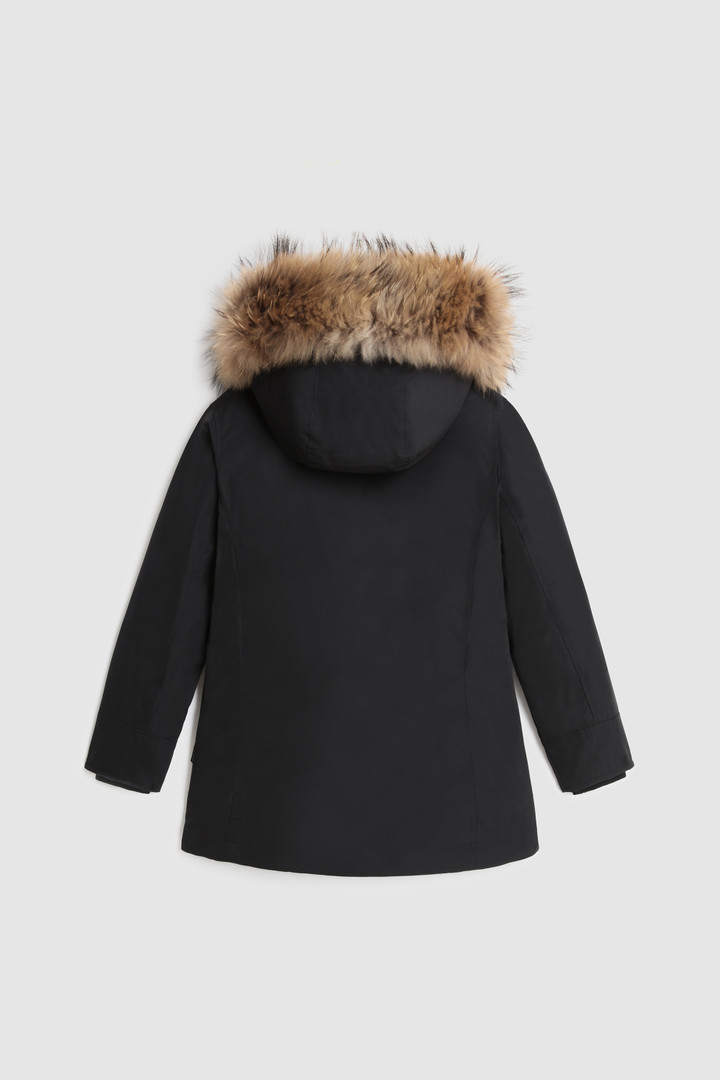 Girl's Luxury Arctic Parka with Removable Fur Black photo 2 | Woolrich