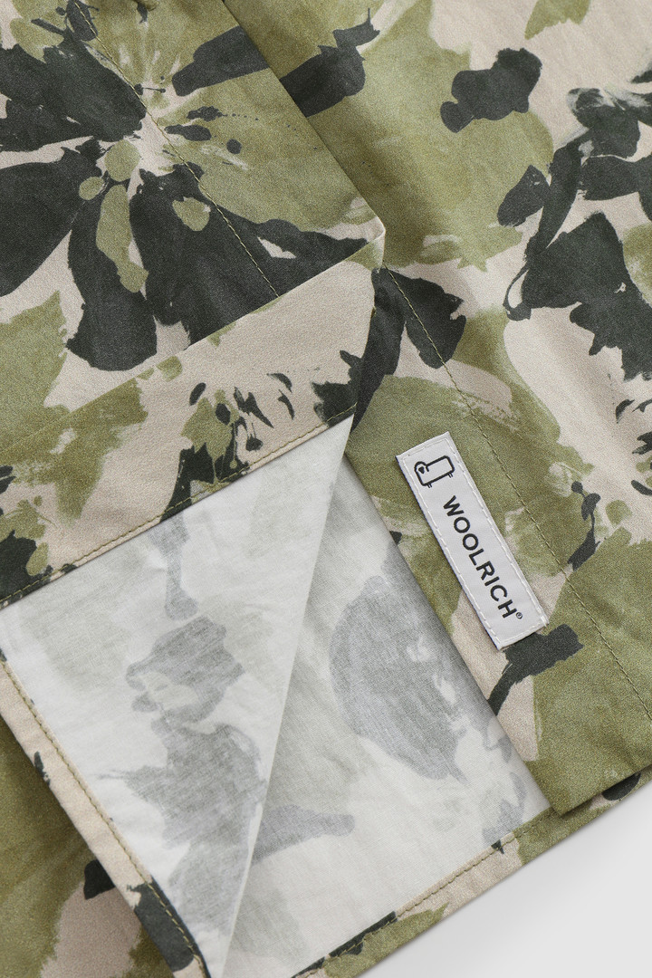 Wilderness Shirt in Cotton Poplin Green photo 7 | Woolrich