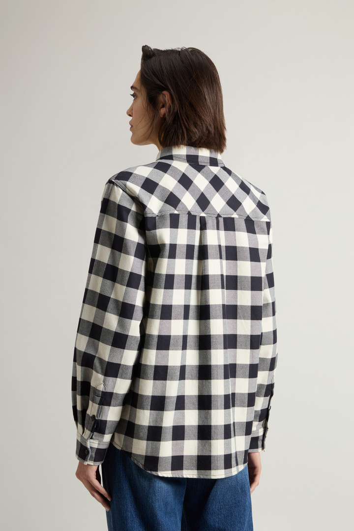 Flanell-Shirt mit Buffalo-Check-Muster Blau photo 3 | Woolrich