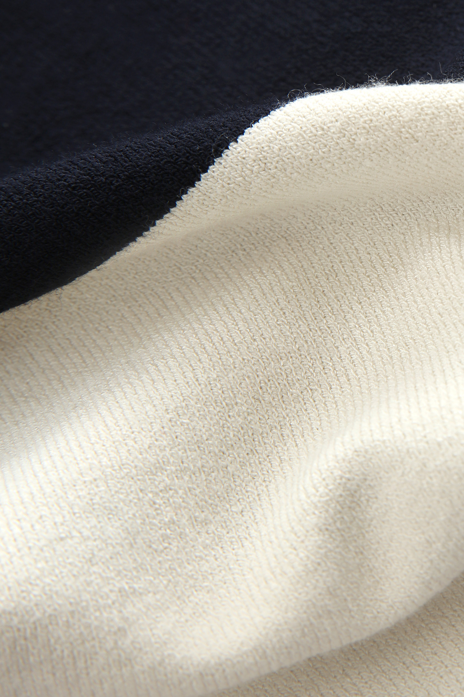 Jersey de cuello redondo con manga 3/4 azul photo 8 | Woolrich