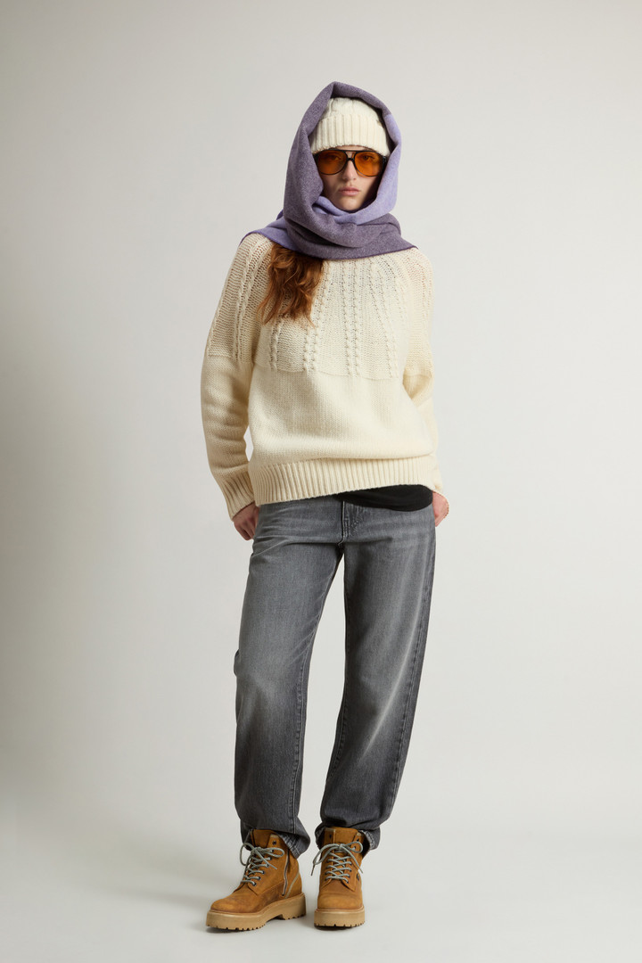 FAIRISLE TURTLENECK White photo 2 | Woolrich
