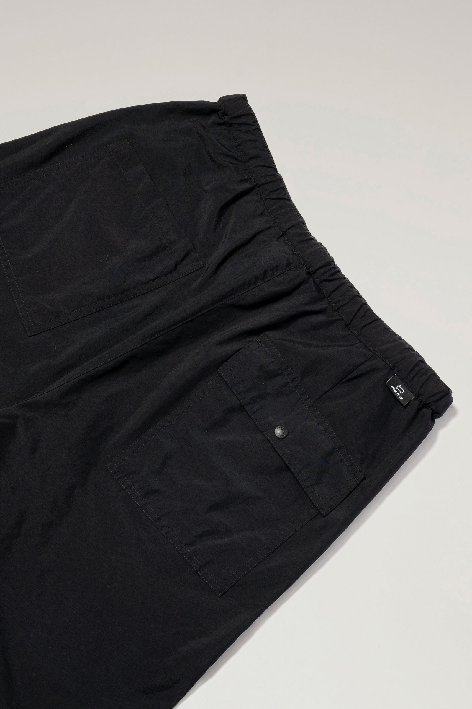 Ranch Shorts in Recycled Nylon Black photo 7 | Woolrich