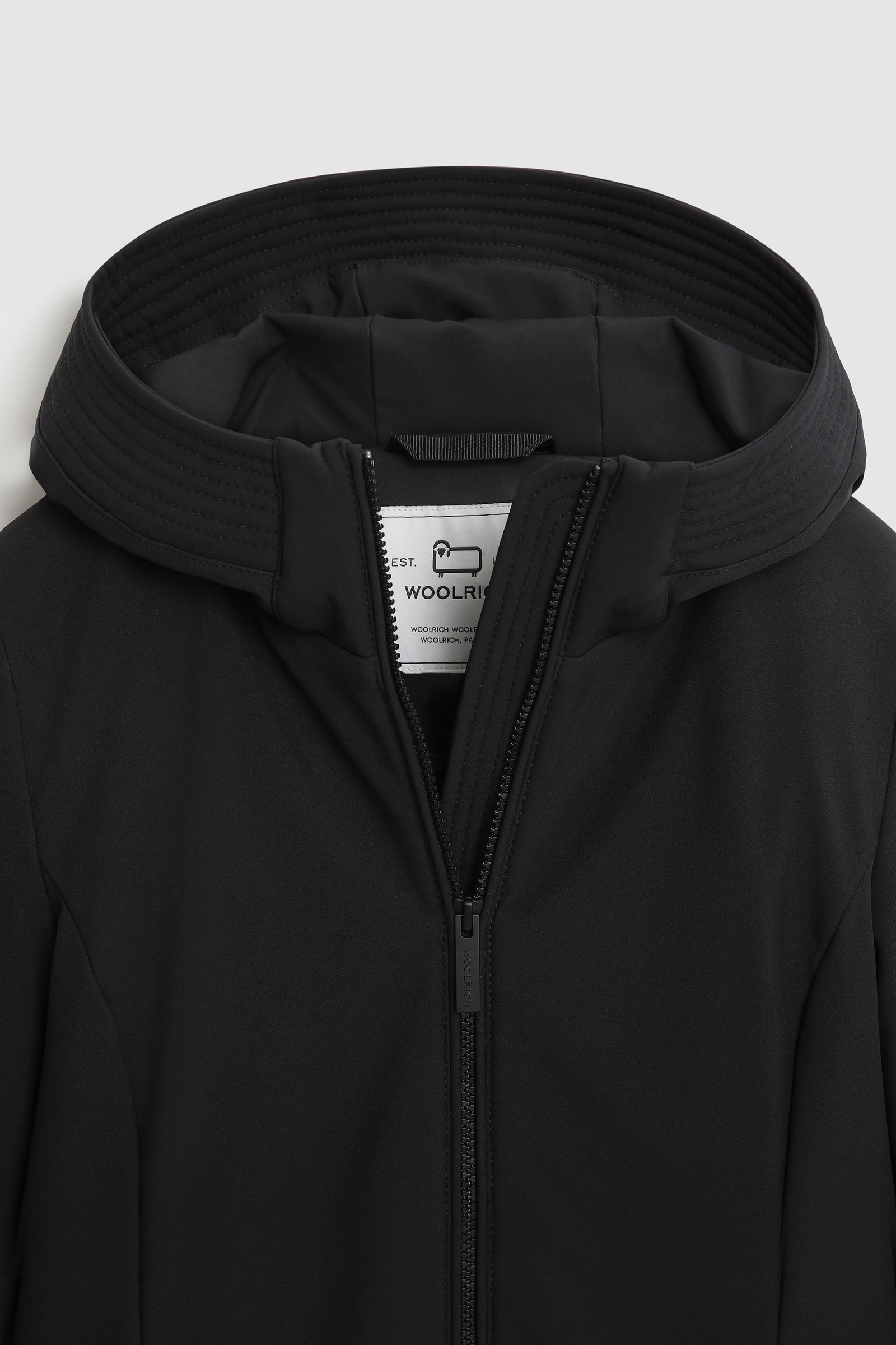 Firth Parka en Softshell Noir photo 8 | Woolrich
