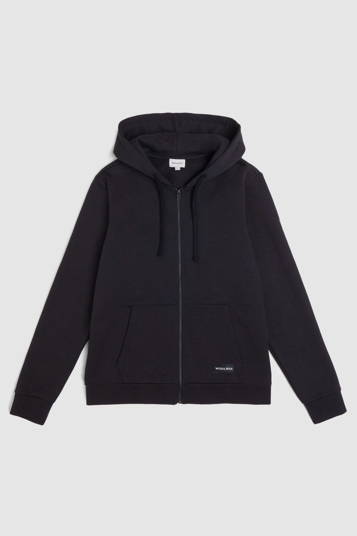 Felpa Essentials con cappuccio e zip