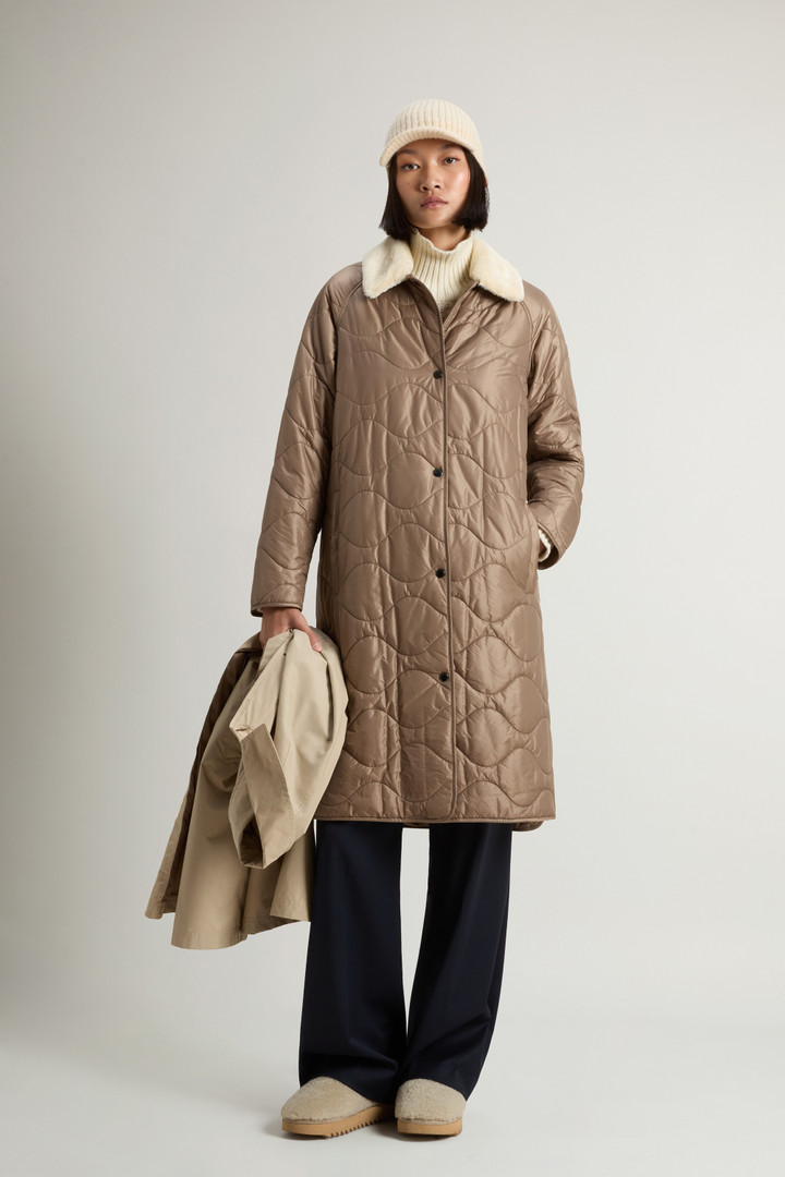 Manteau 3-en-1 en Ramar Cloth Beige photo 4 | Woolrich