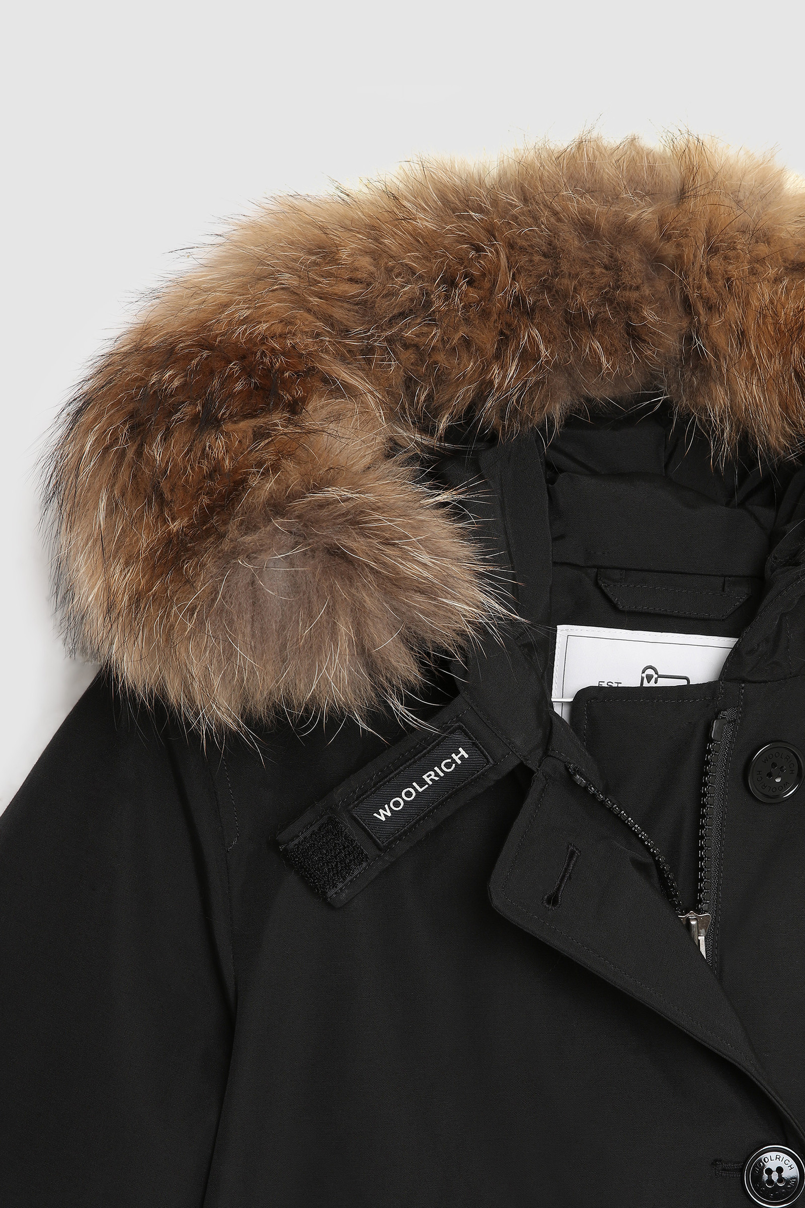 Authentic Arctic Parka con pelliccia di raccoon removibile
