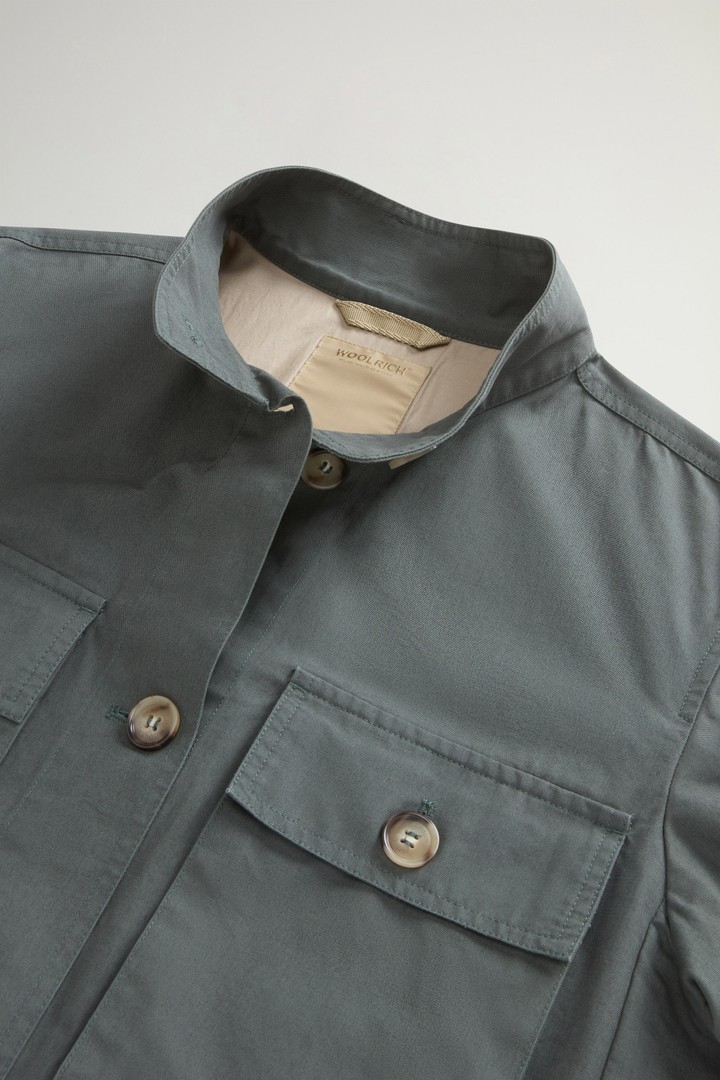 CANVAS FIELD OVERSHIRT Green photo 6 | Woolrich