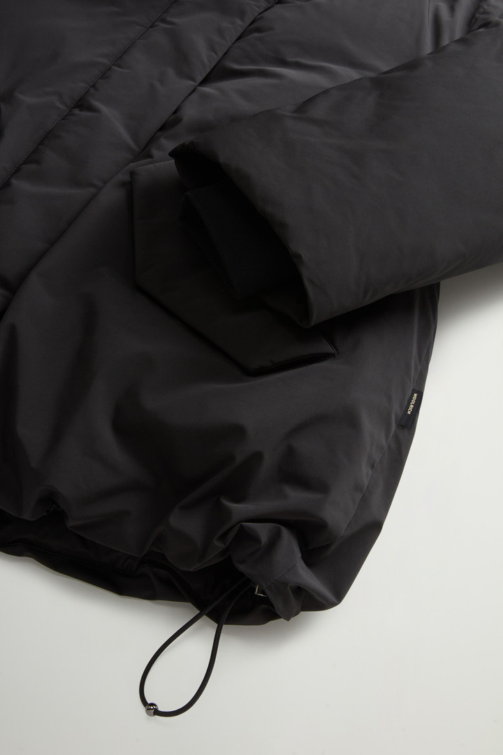 Cocoon Jacke aus Urban Touch Schwarz photo 7 | Woolrich