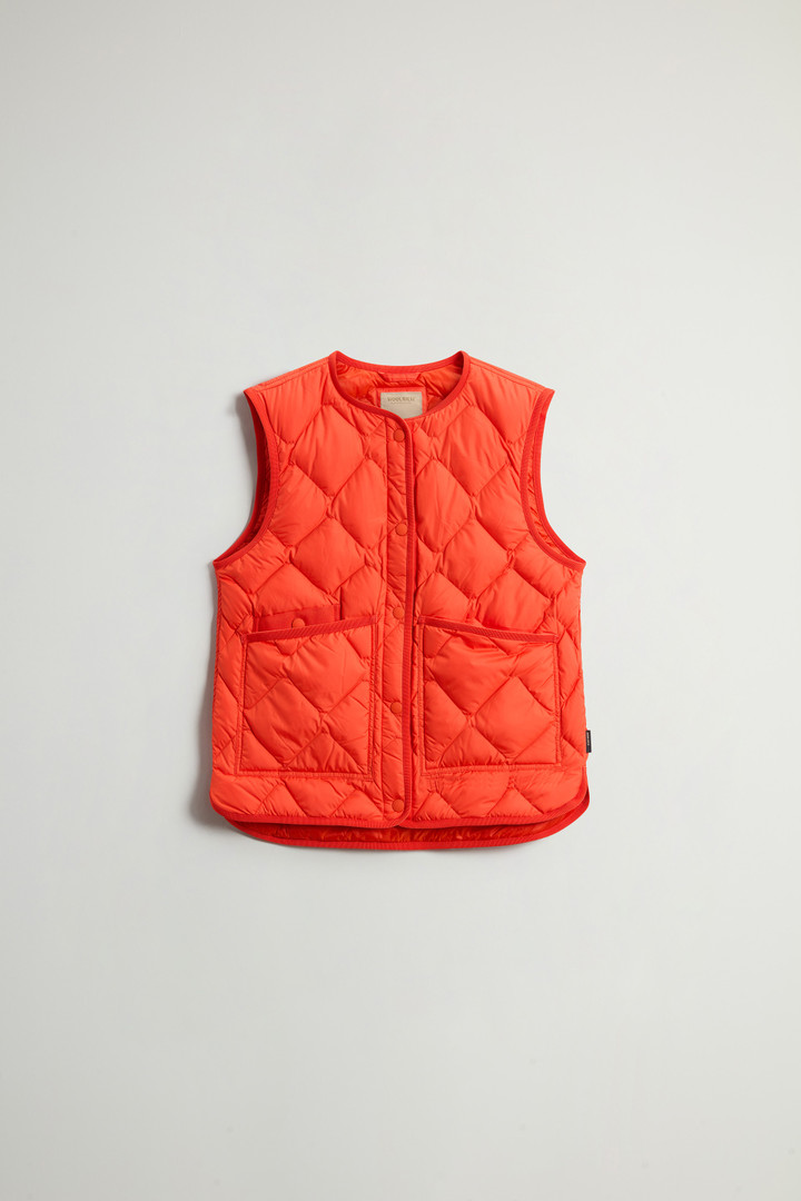 Heritage Vest with Diamond Quilting Red photo 5 | Woolrich