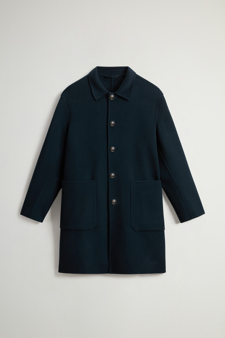 Cappotto in pura lana vergine Blu photo 5 | Woolrich