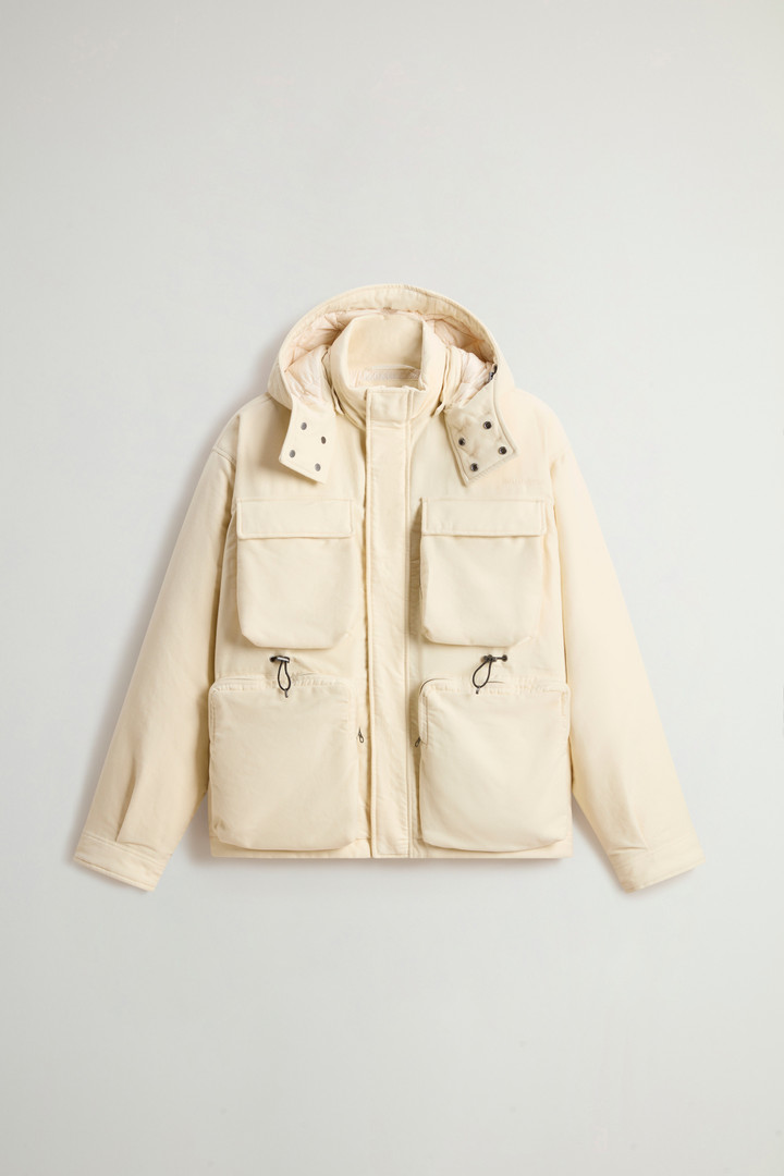 Stretch Cotton Jacket by Todd Snyder White photo 5 | Woolrich