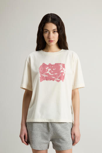 GRAPHIC TEE Weiß | Woolrich
