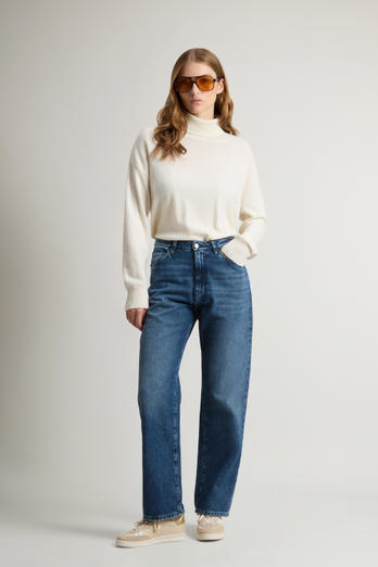 Broek van puur katoenen denim Blauw photo 1 | Woolrich