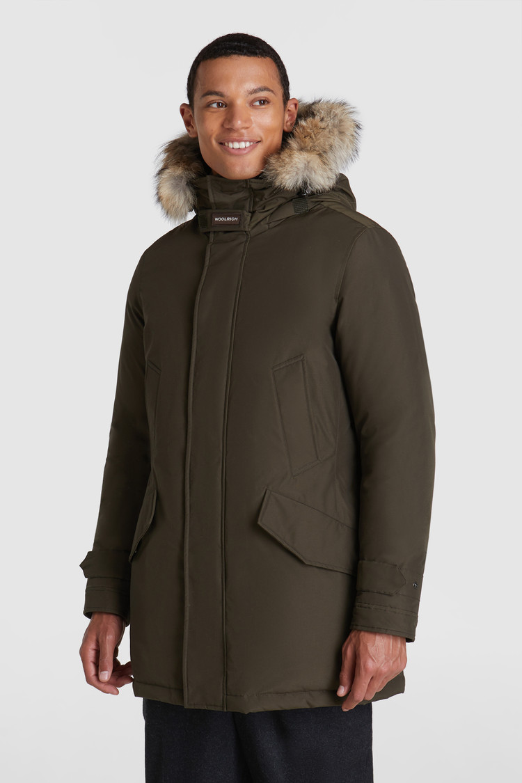 High neck polar Parka, coyote fur